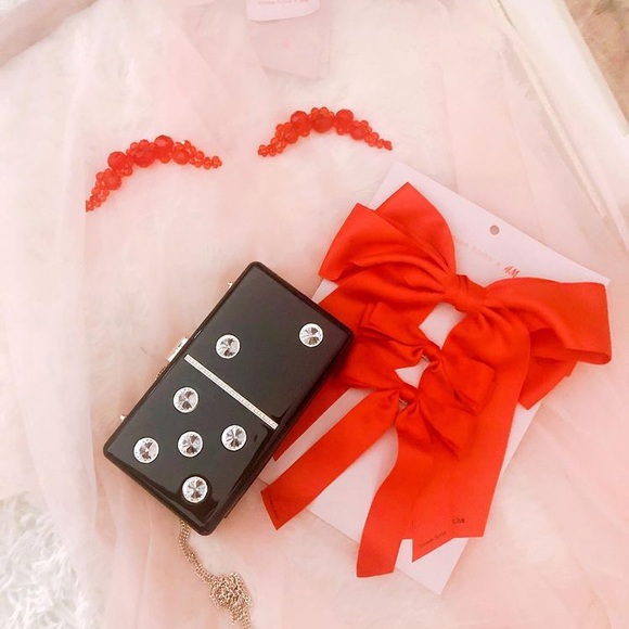 Simone Rocha X H&M Red Bows pack - Picture 5 of 5